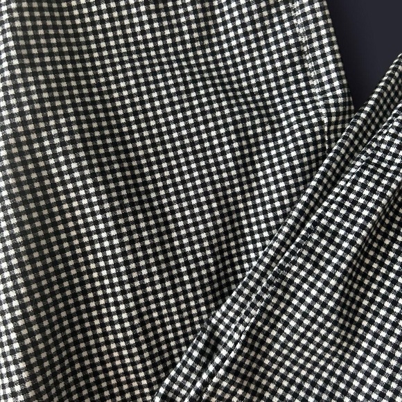 Mid-Rise Gingham Pixie Skinny Pants – Size 12, Black & White. NWOT - Picture 8 of 8